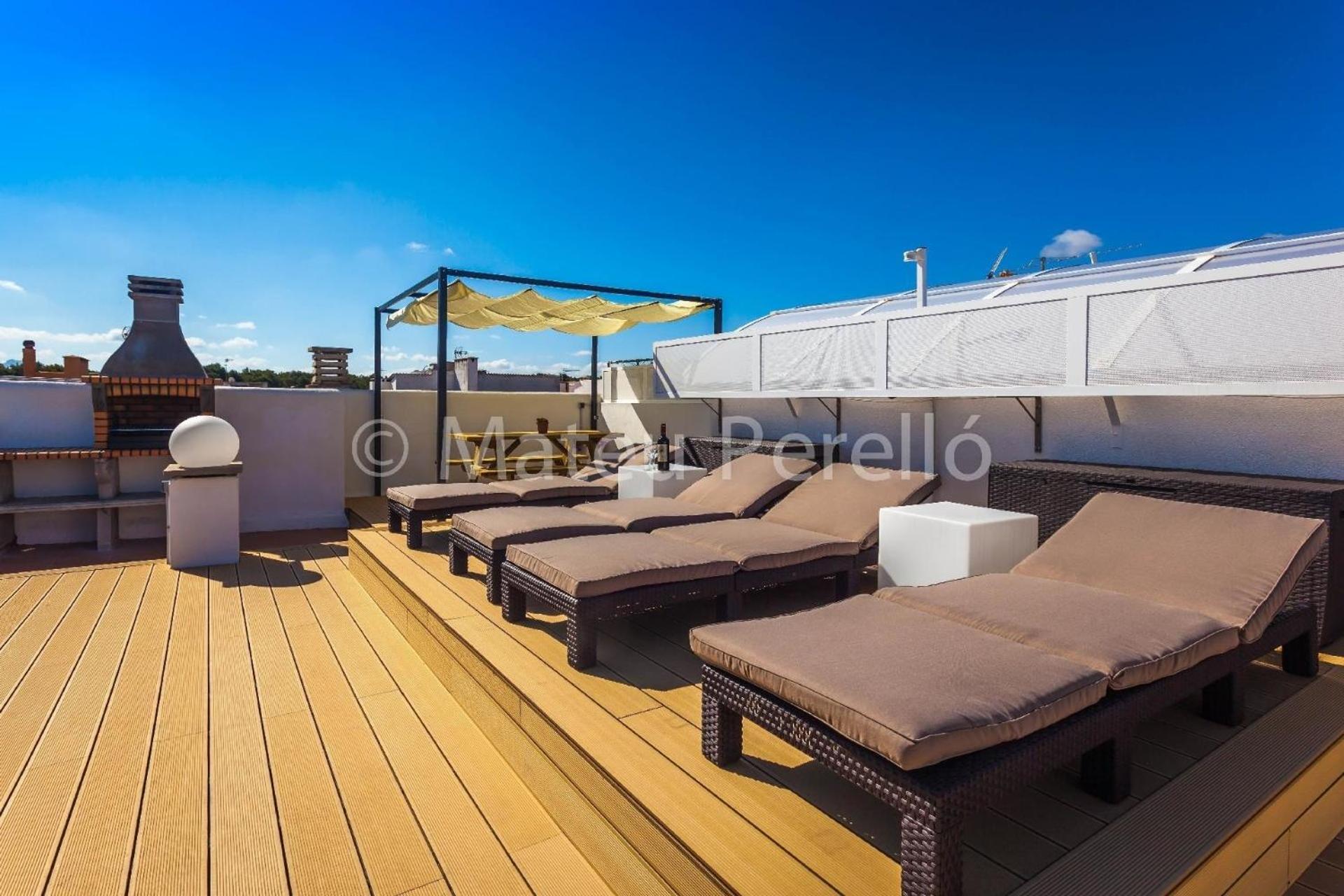Wohnung In Son Baulo Mit Terrasse, Garten Und Grill Can Picafort  Buitenkant foto