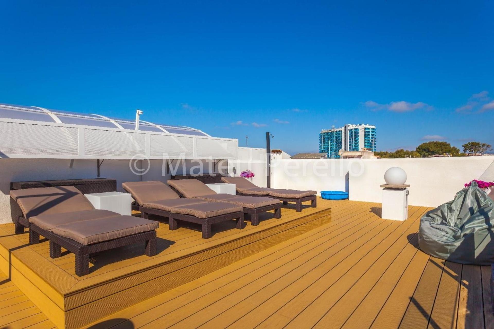 Wohnung In Son Baulo Mit Terrasse, Garten Und Grill Can Picafort  Buitenkant foto