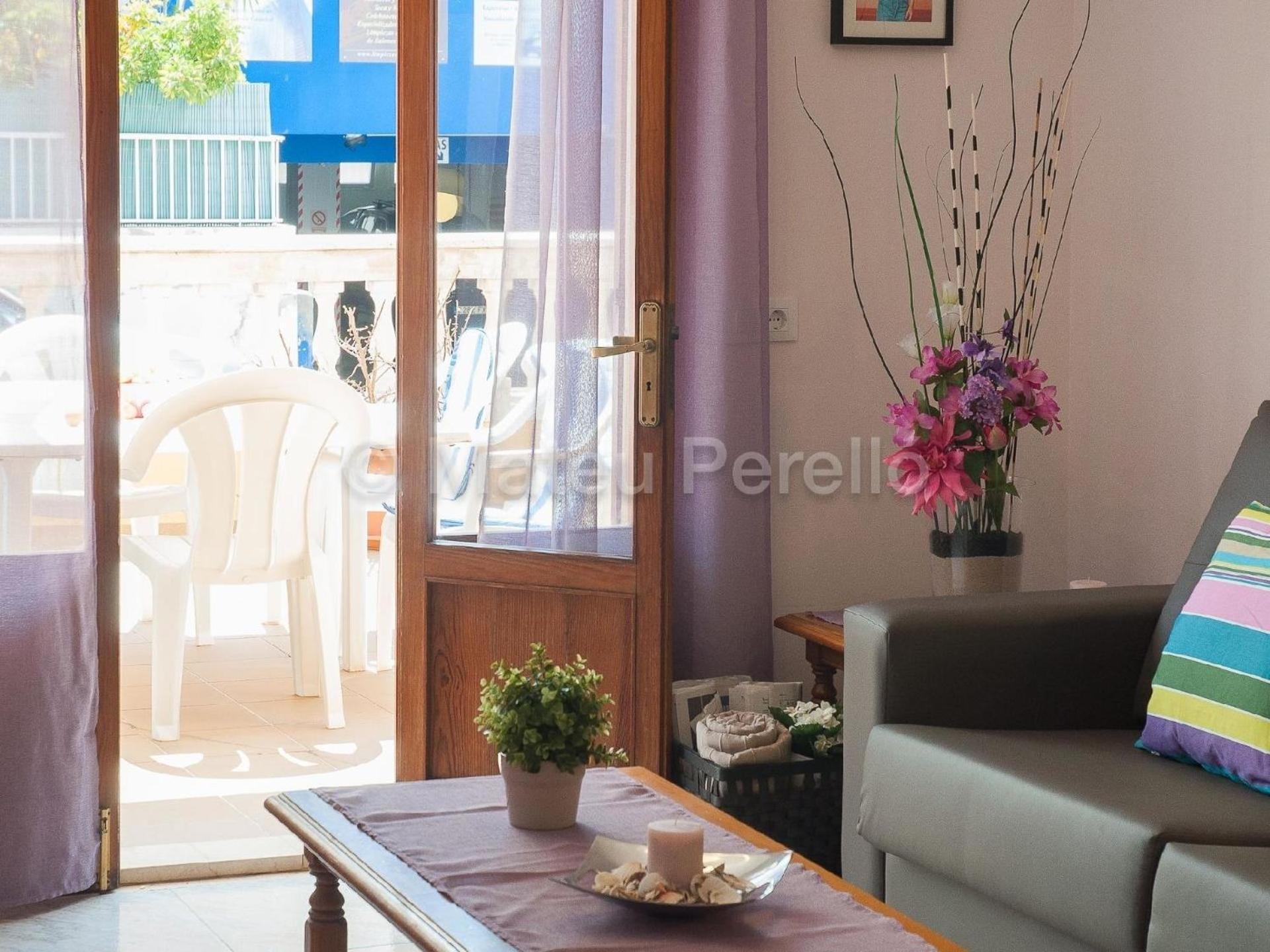 Wohnung In Son Baulo Mit Terrasse, Garten Und Grill Can Picafort  Buitenkant foto