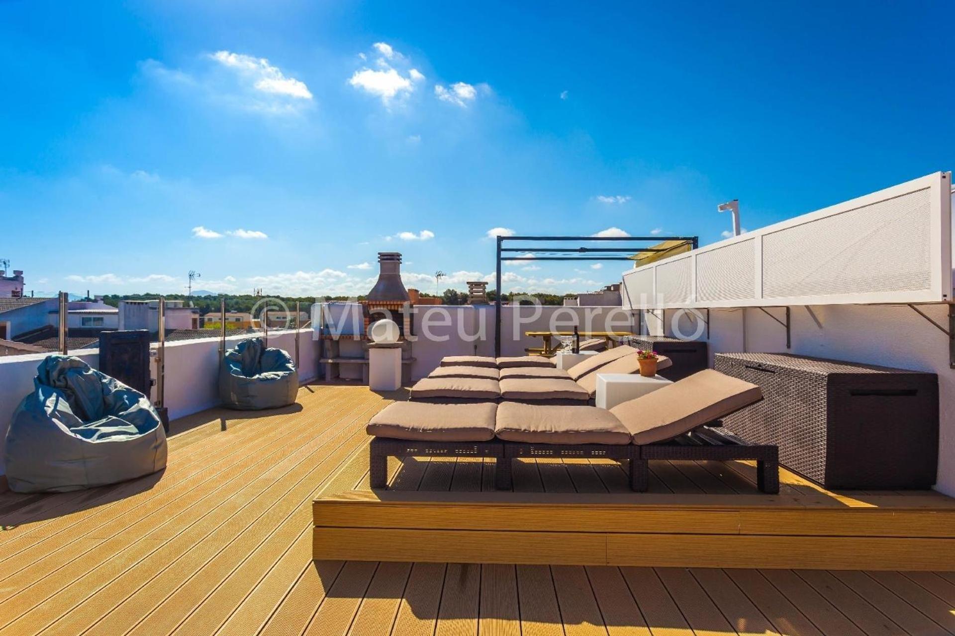 Wohnung In Son Baulo Mit Terrasse, Garten Und Grill Can Picafort  Buitenkant foto